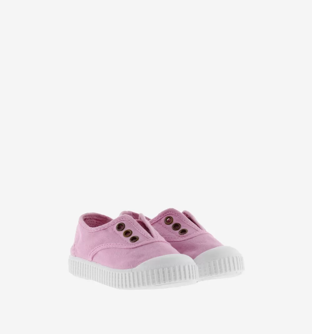 (106627) Children's canvas trainers with elastic - Petalo