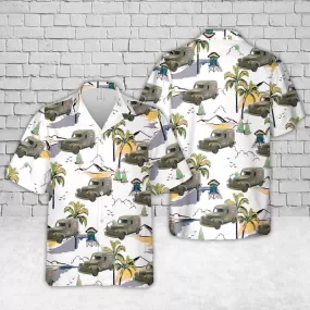 1941 Chevrolet US Army Ambulance Hawaiian Shirt