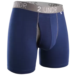 2UNDR Swing Shift 6" Boxer Brief 2U01BB.023 Navy/Grey