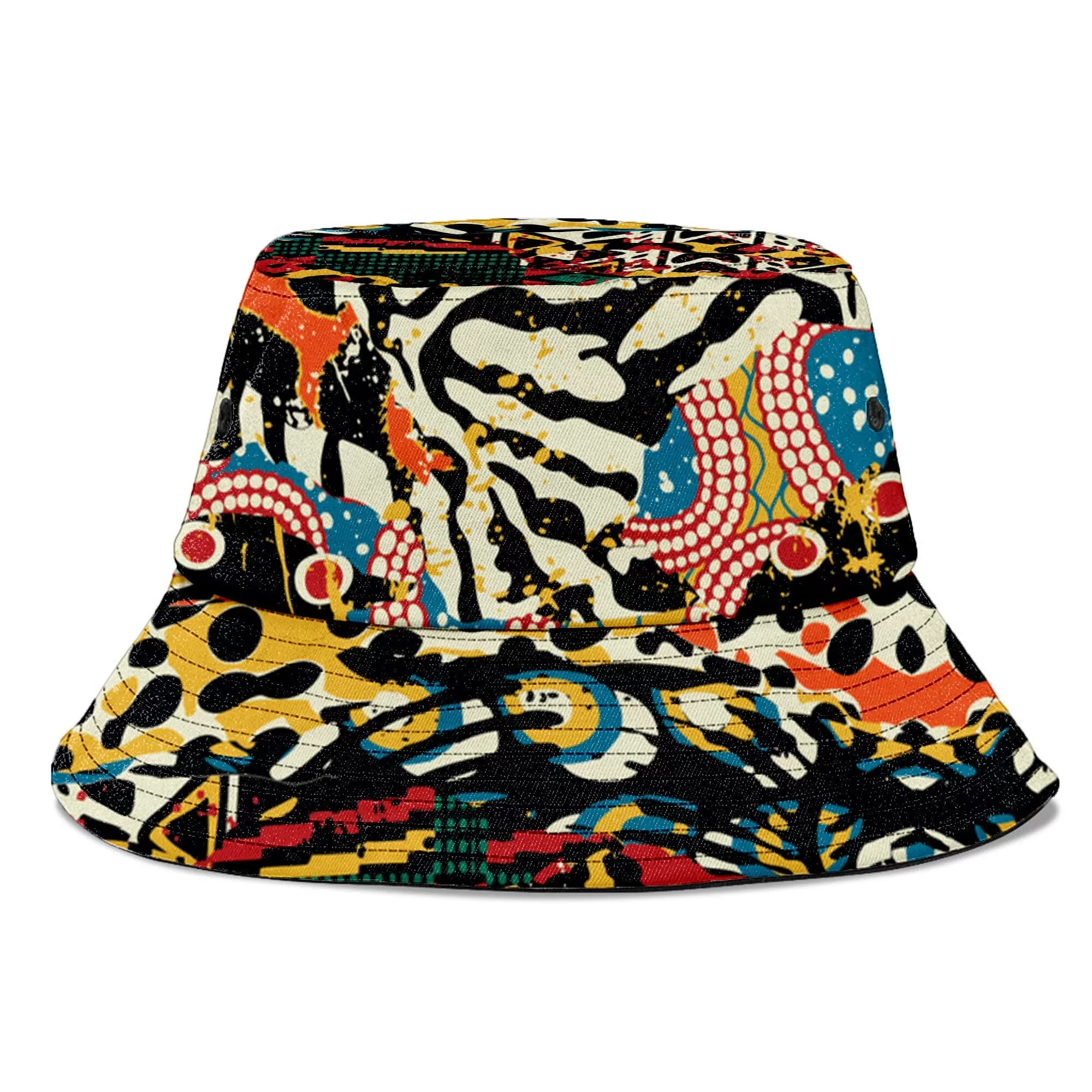 African Patchwork 2 Bucket Hat