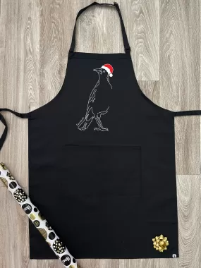 Australian Magpie - Christmas Edition Bib Apron