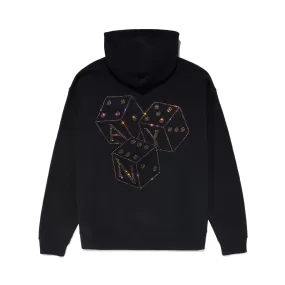 Awake NY Dice Rhinestone Hoodie Black