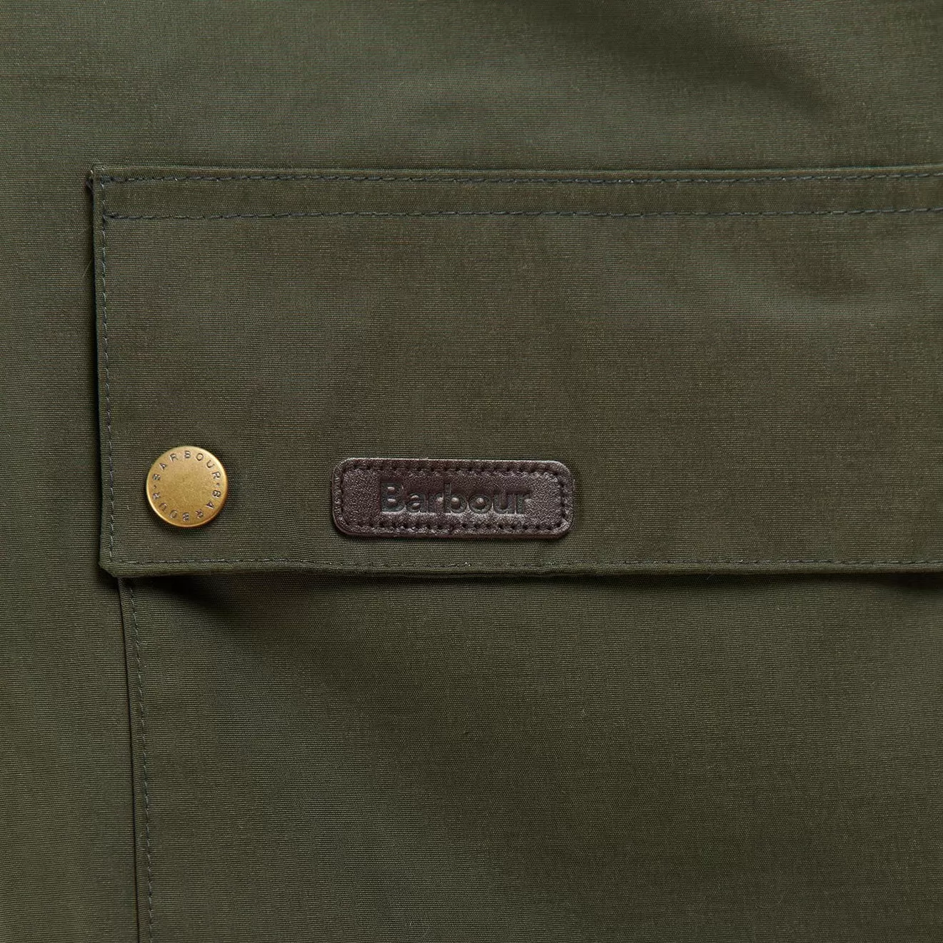 Barbour Wallace Waterproof Jacket Olive