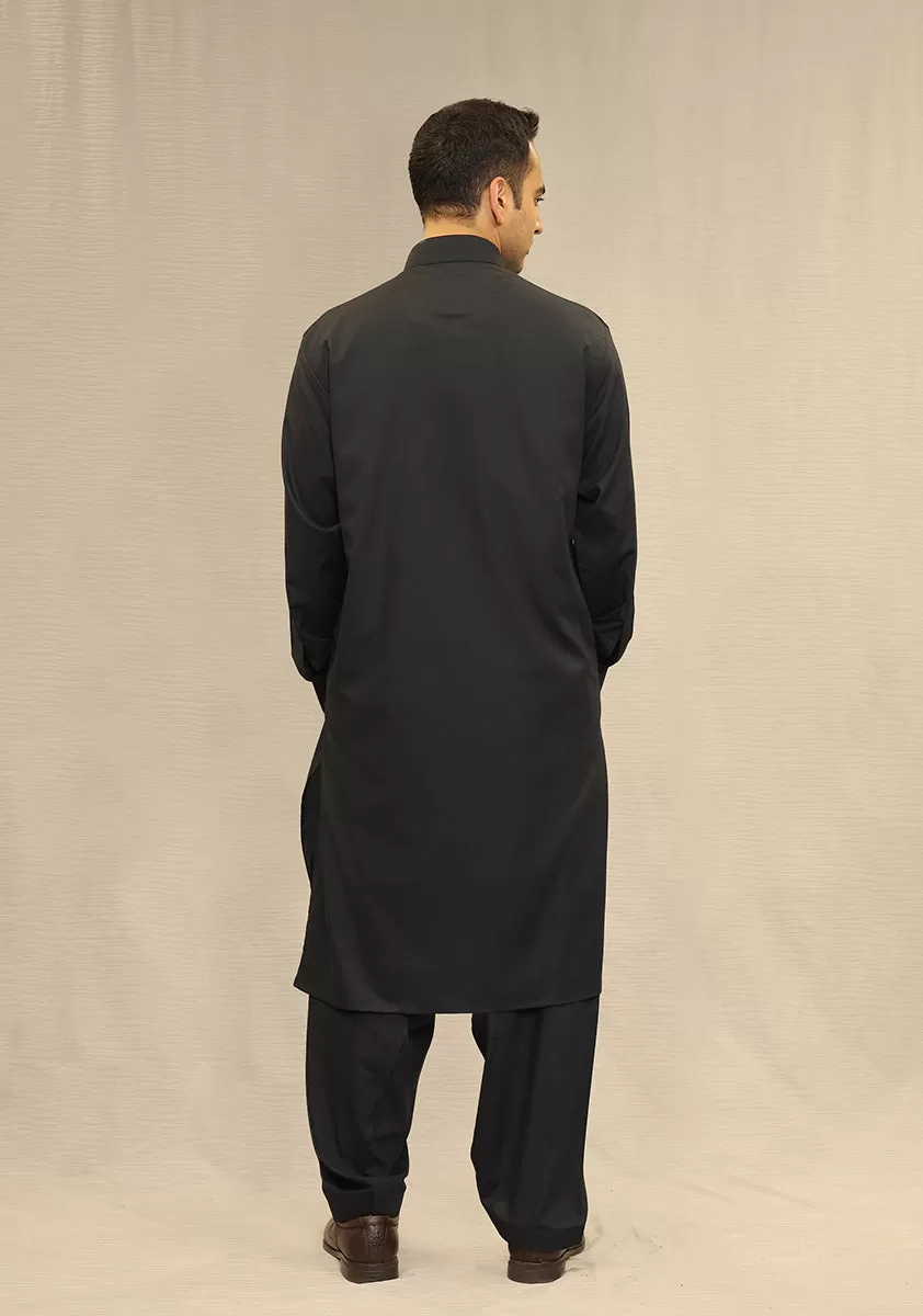 Basic Poly Viscose Jet Set Classic Fit Suit