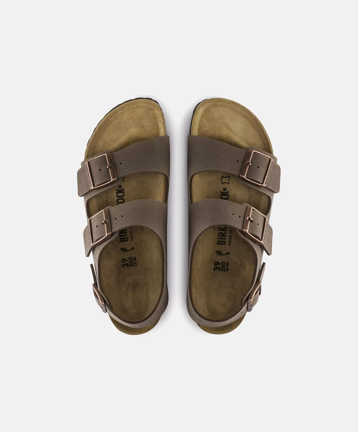 Birkenstock Milano BirkiBuc Mocca Sandals