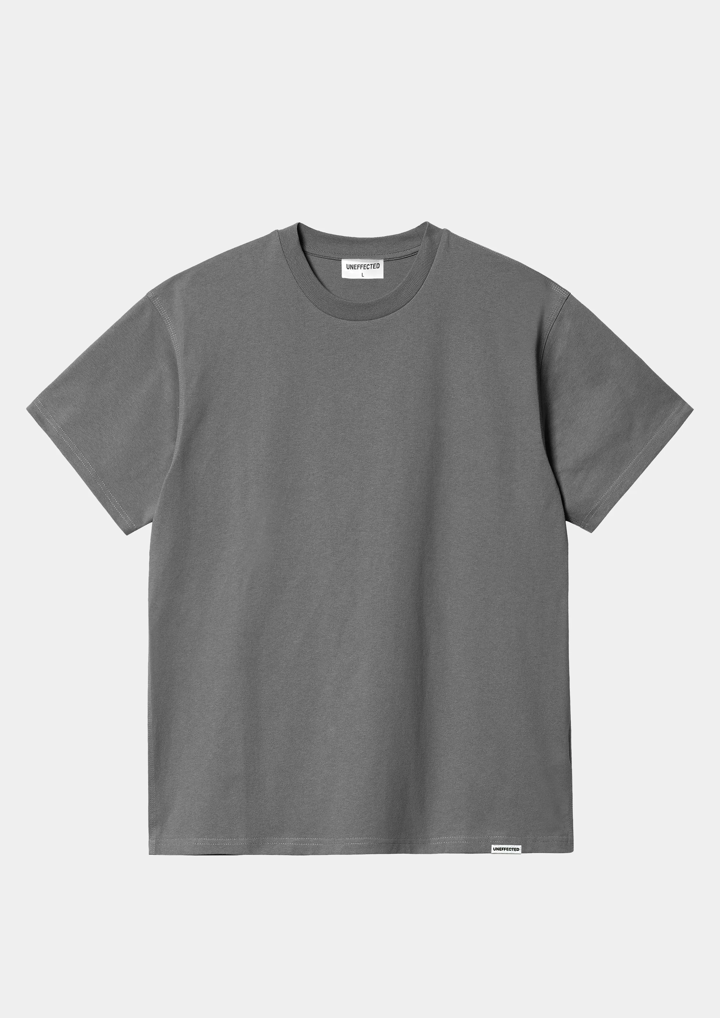 Blank 240GSM Oversized Tee - Smoked