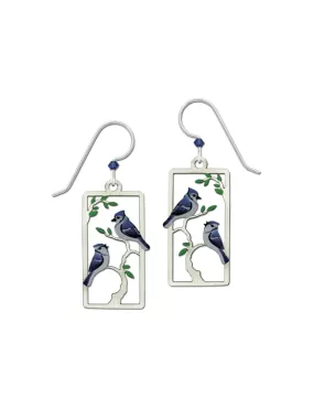 Blue Jays in Tree Dangles by Sienna Sky