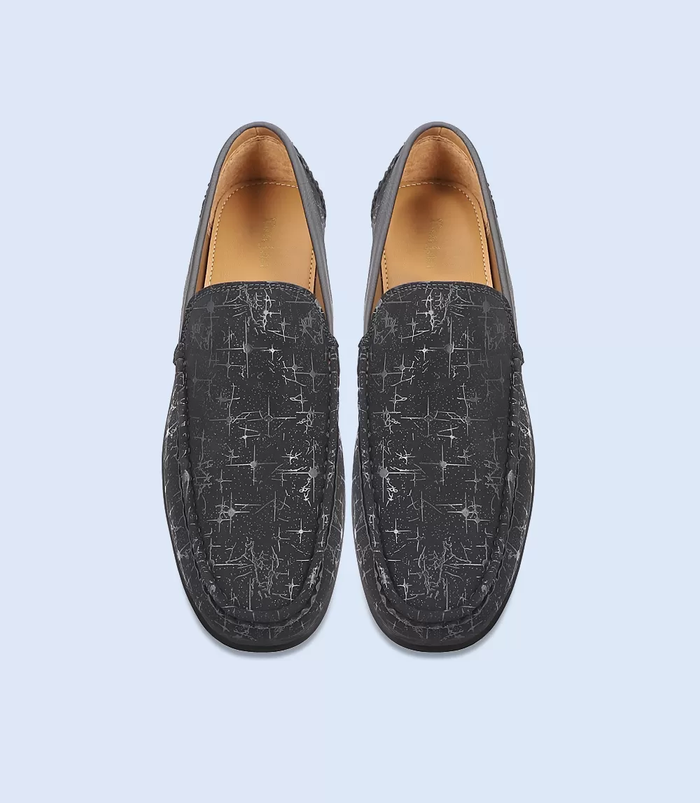 BM5237-BLACK-Men Loafers