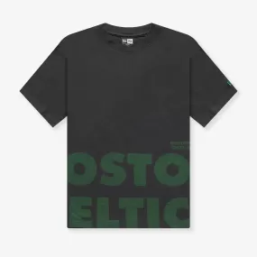 Boston Celtics Oversized T-Shirt - Black