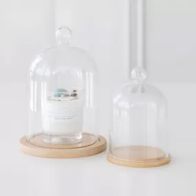 Candle Glass Dome Cloche