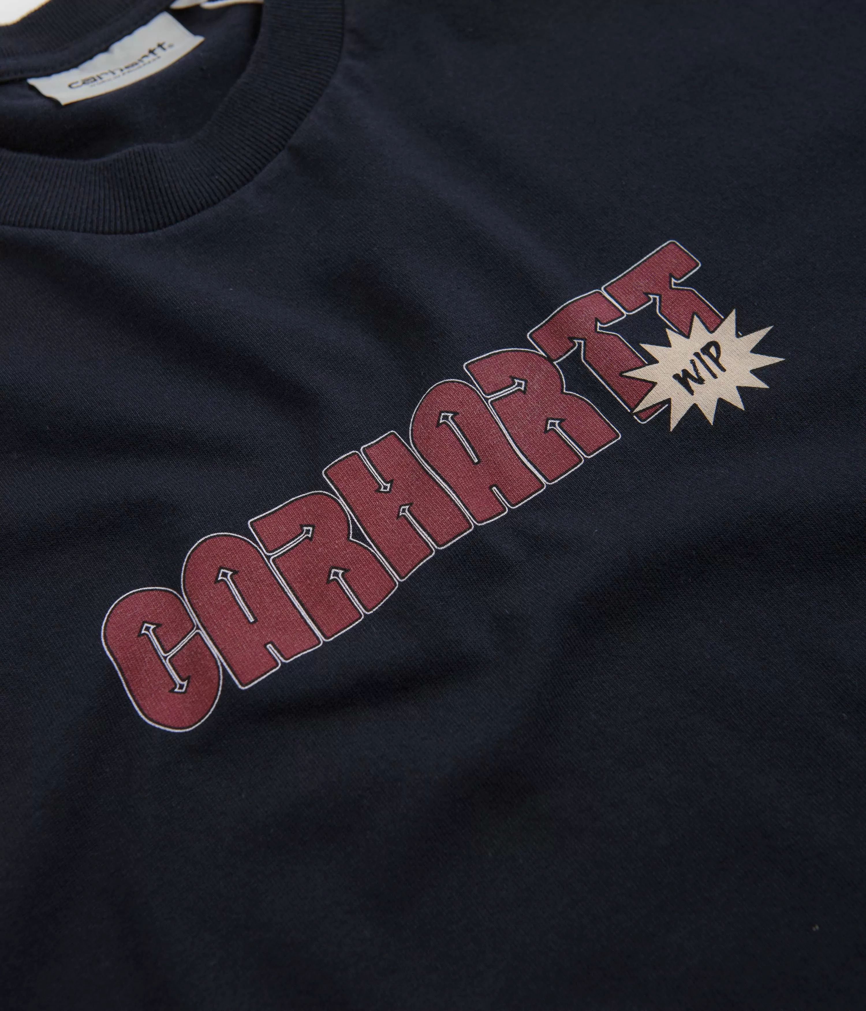 Carhartt Arrow Script T-Shirt - Dark Navy