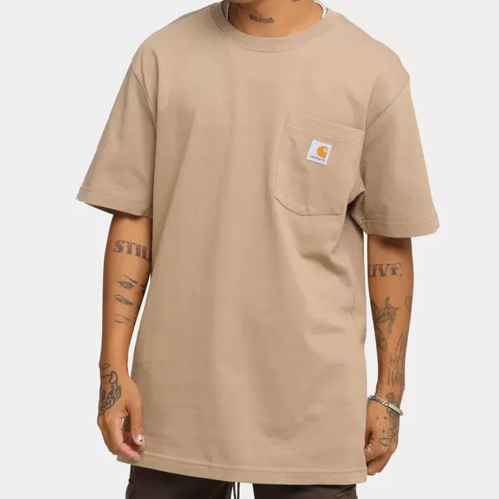 Carhartt K87 Oversized Pocket Tee Desert