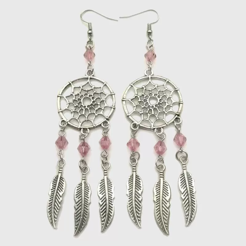 Classic Dreamcatcher Statement Earrings