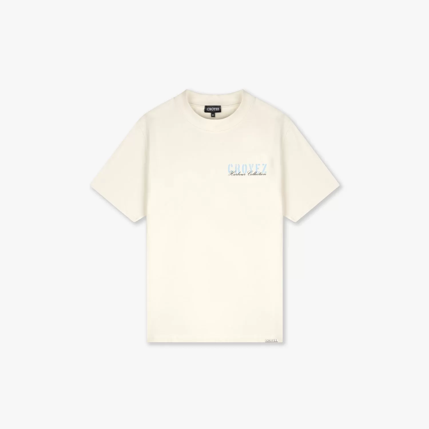 CROYEZ HARBOUR T-SHIRT - OFF-WHITE/LIGHT BLUE