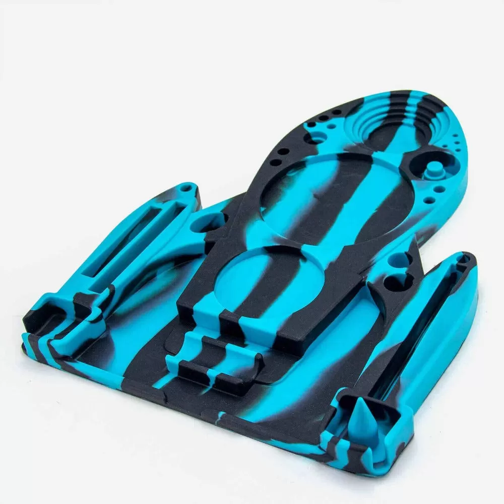 Dab Tray - Blue & Black