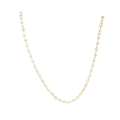 Dainty Champagne Crystal Choker Necklace