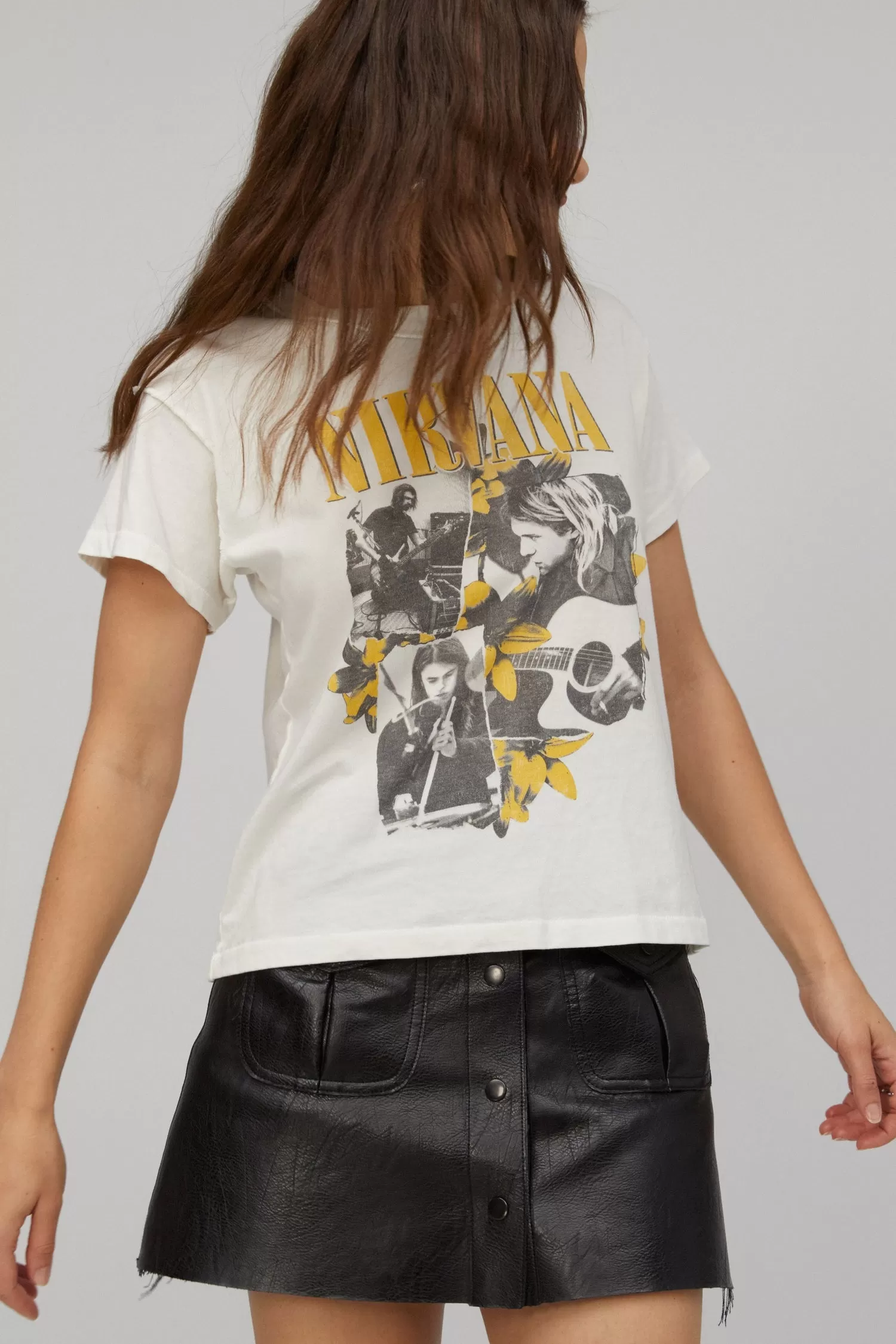 Daydreamer - Nirvana Collage Reverse Girlfriend Tee