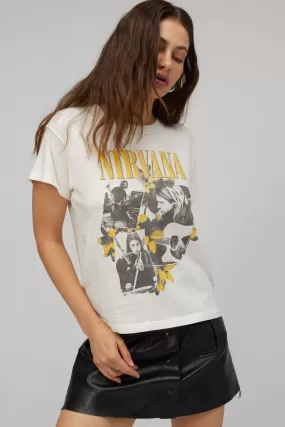 Daydreamer - Nirvana Collage Reverse Girlfriend Tee