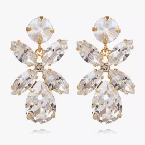 Dione Earrings / Crystal