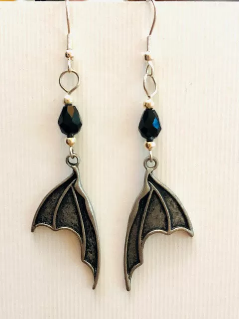 Dragon wing earrings