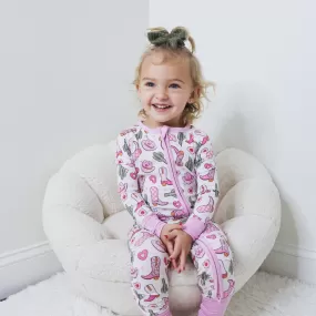 Dream Big Little Co Howdy Valentine Dream Romper