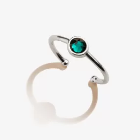 Emerald Birthstone Ring, May