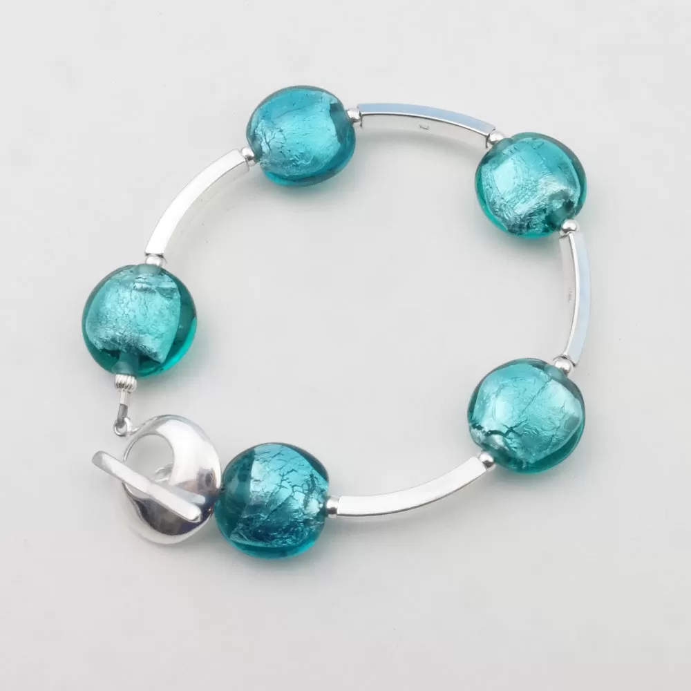 emerald sparkle bracelet