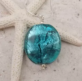 emerald sparkle pendant