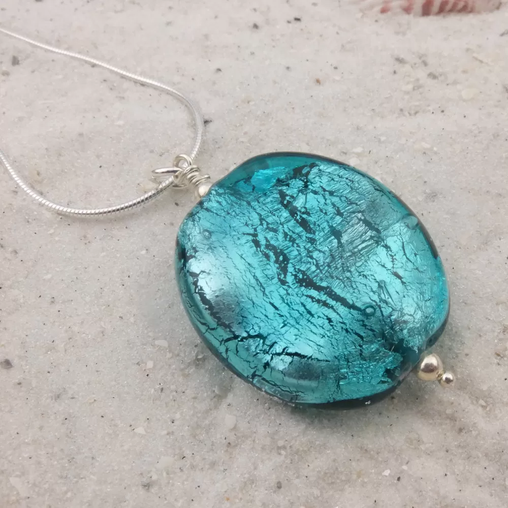 emerald sparkle pendant