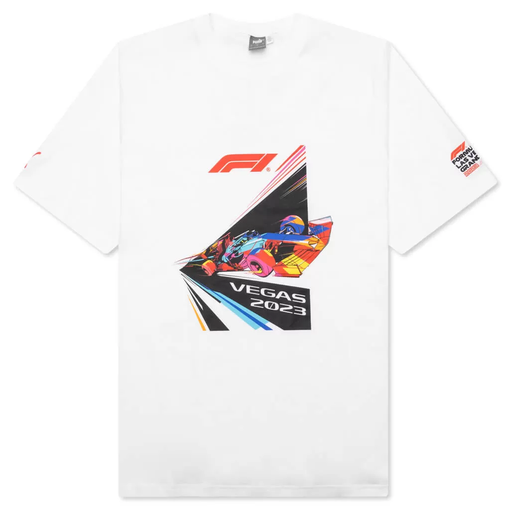 F1 Graphics Tee - White