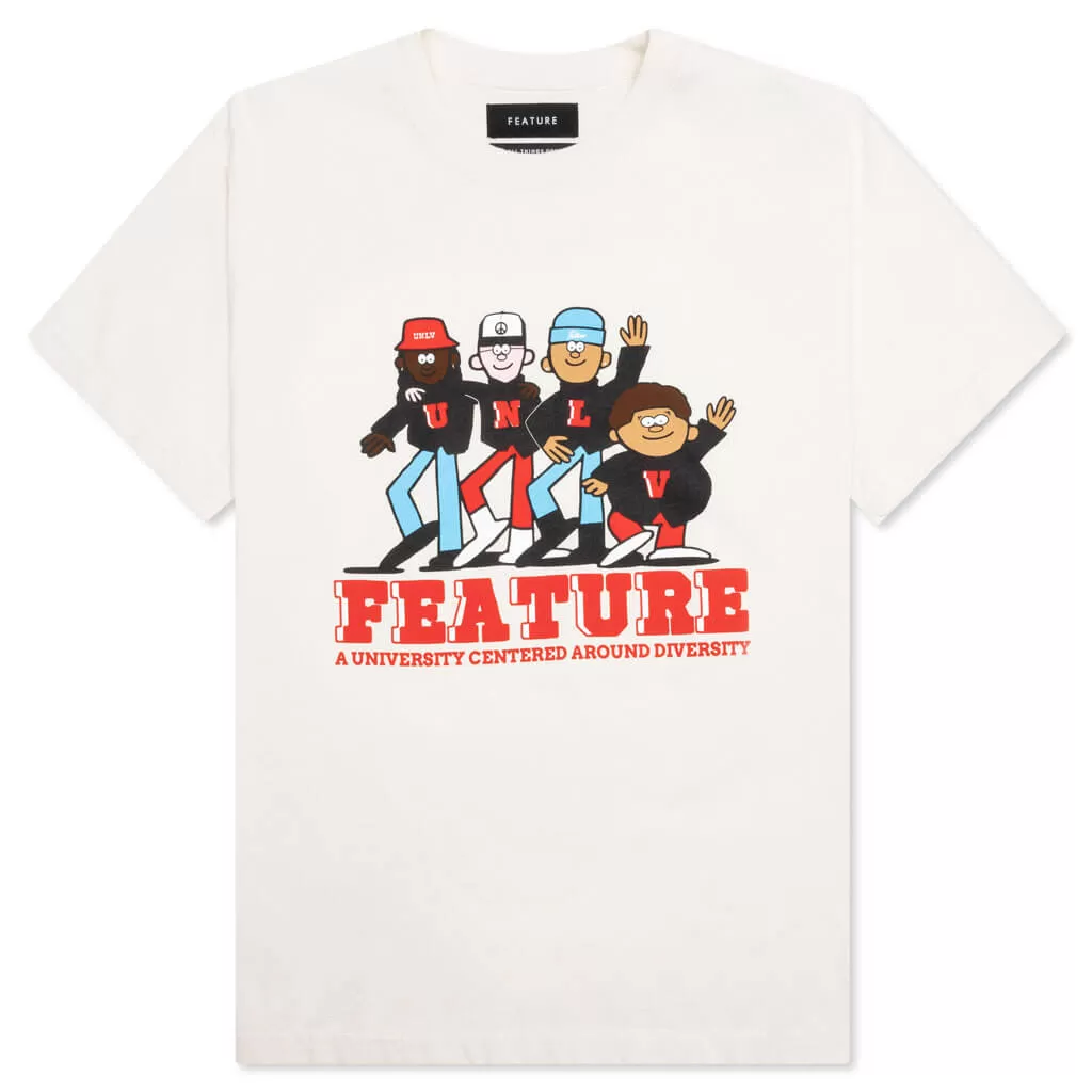 Feature x UNLV Diversity University Tee - Cannoli Cream