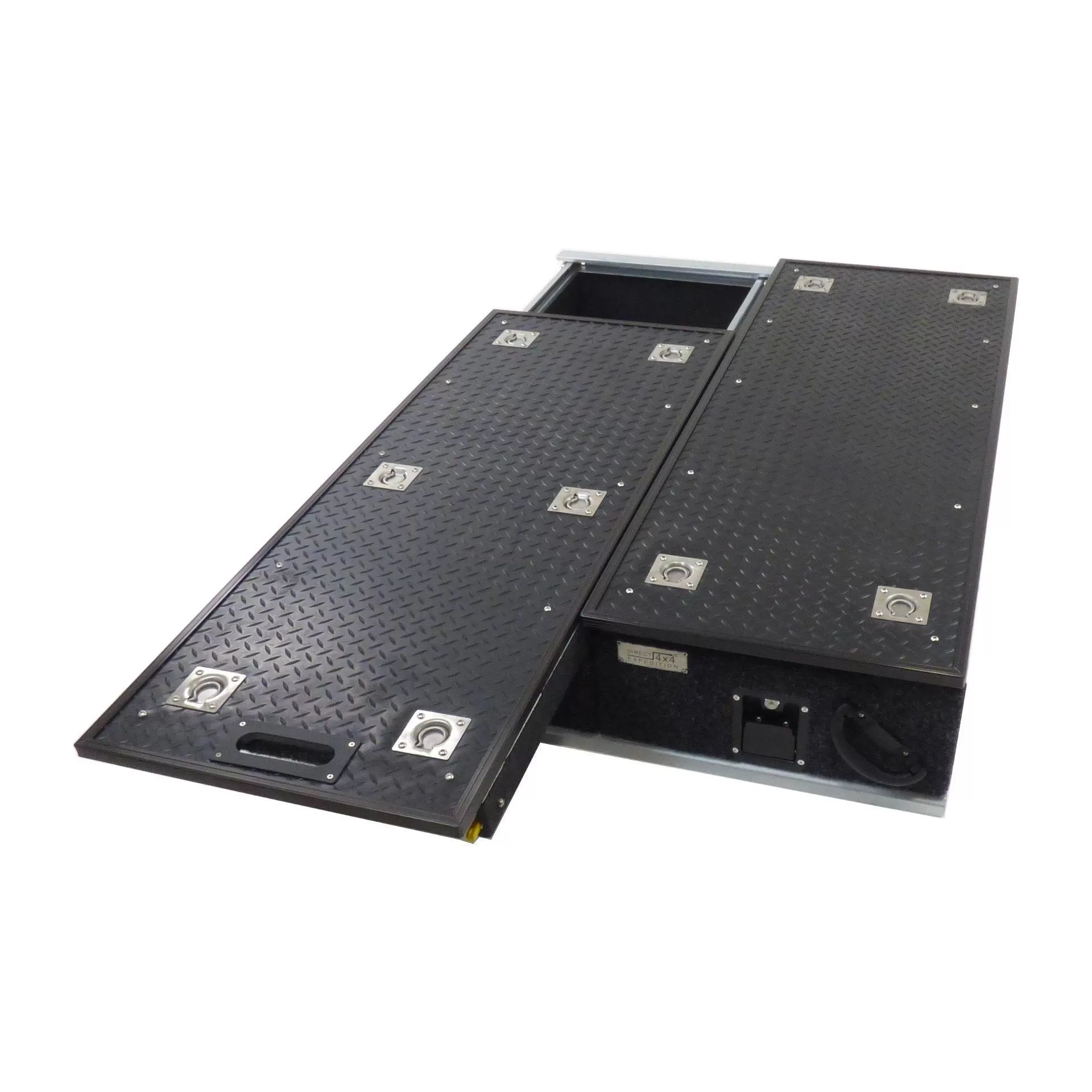 Fridge Slide Rubber Topped Twin Drawer System