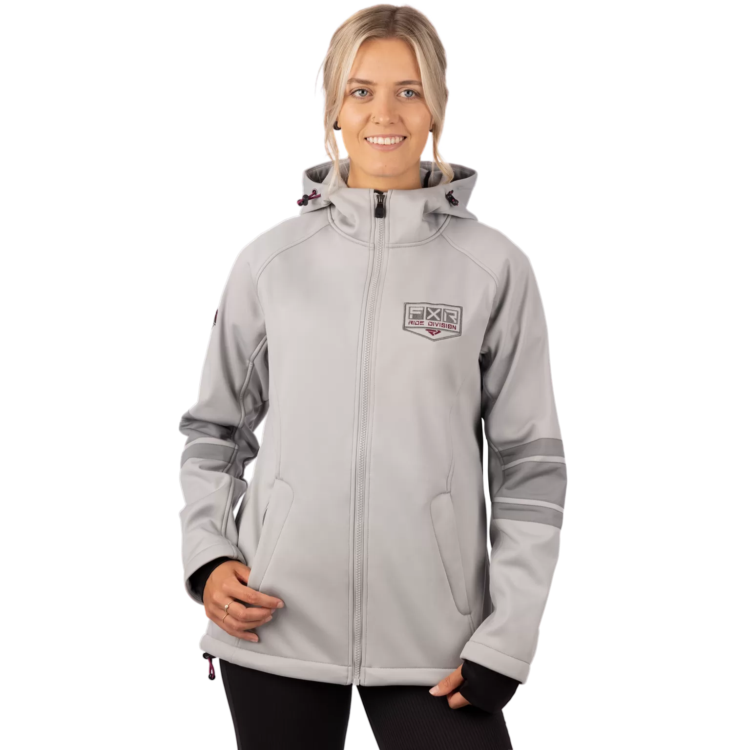 FXR Women's Maverick Softshell Grey/Berry