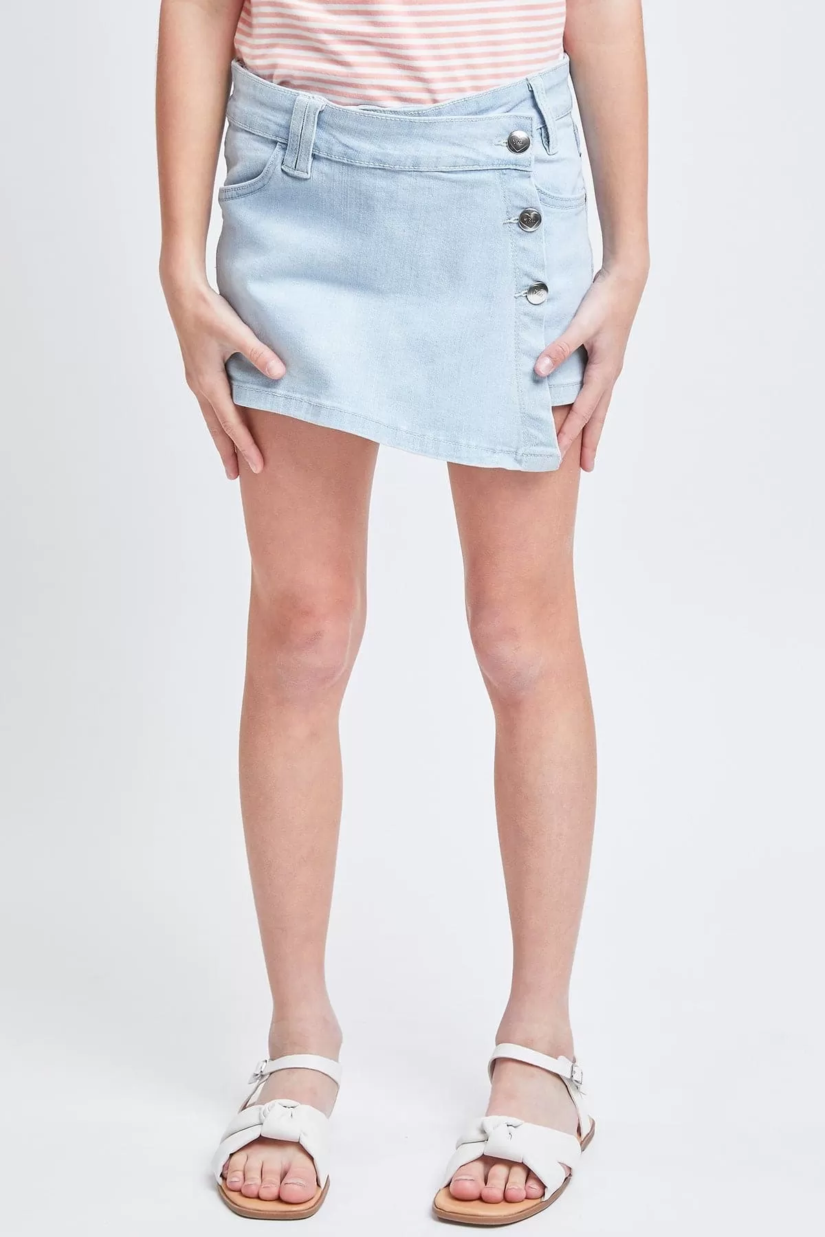 Girls Asymmetric Skort