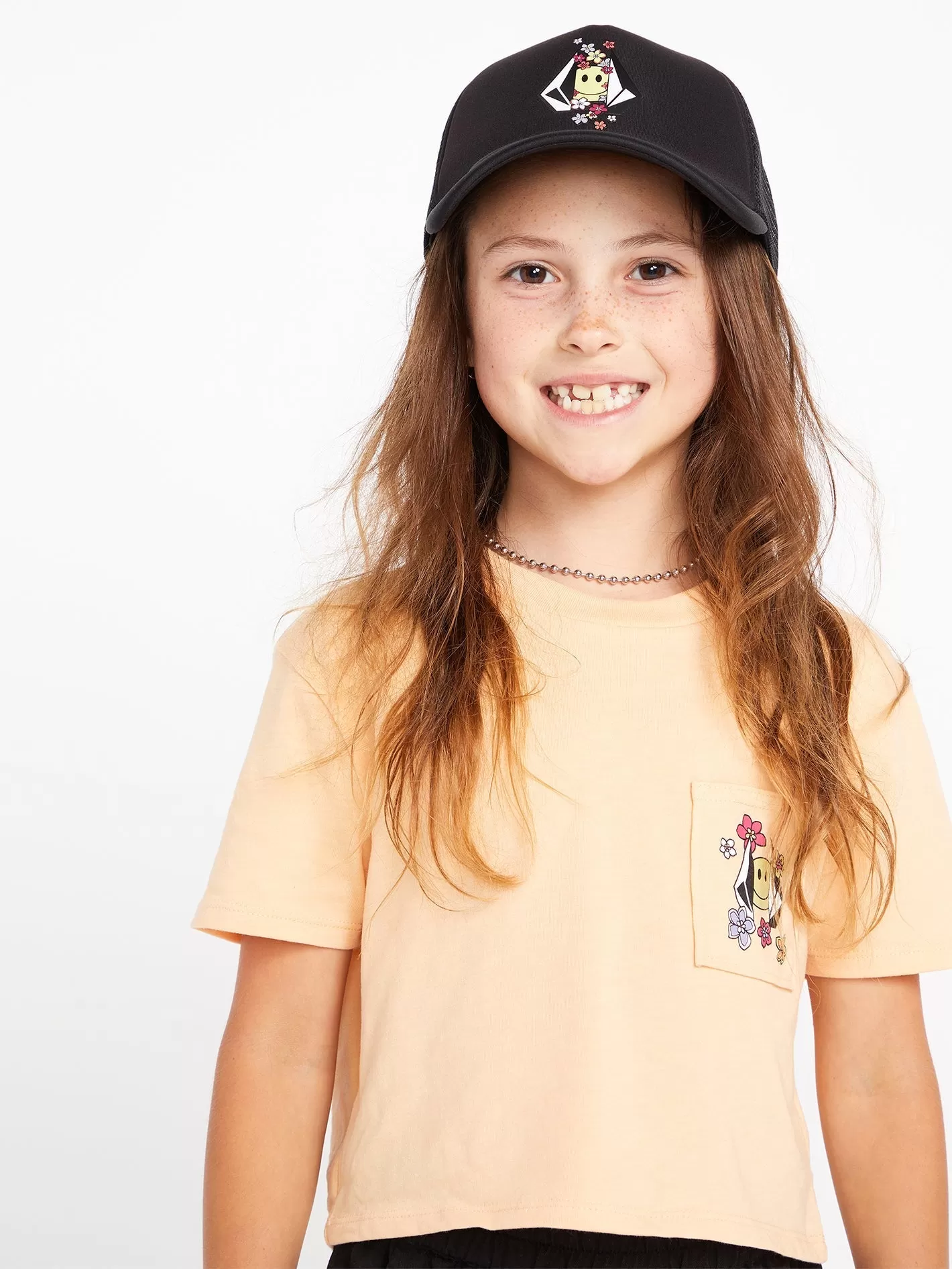 Girls Hey Slims Hat - Black