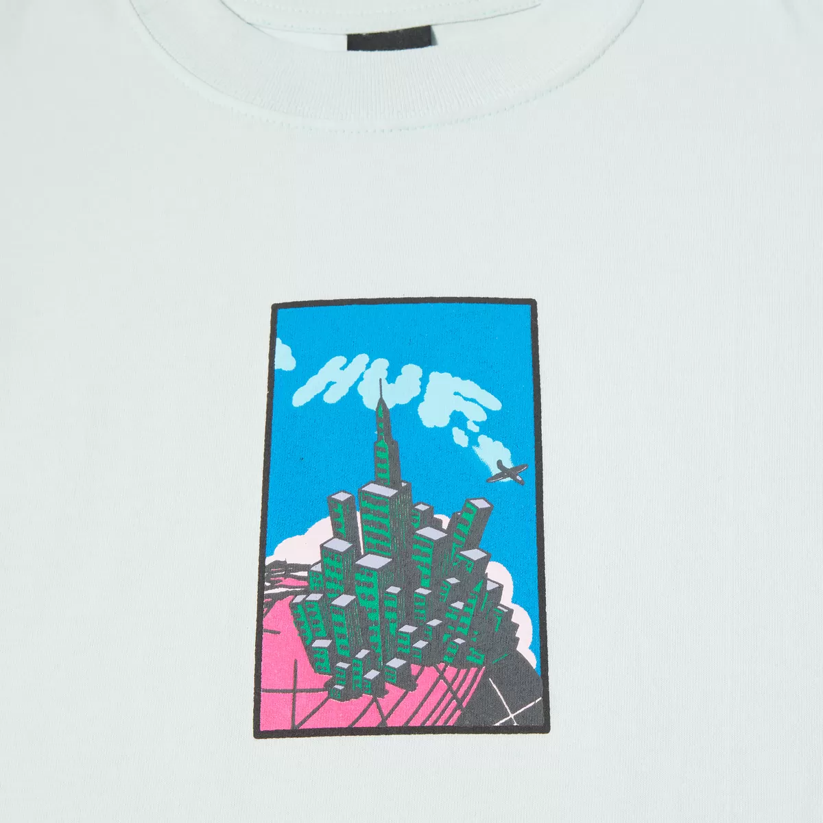 HUF SKY IS THE LIMIT S/S TEE-LIGHT BLUE