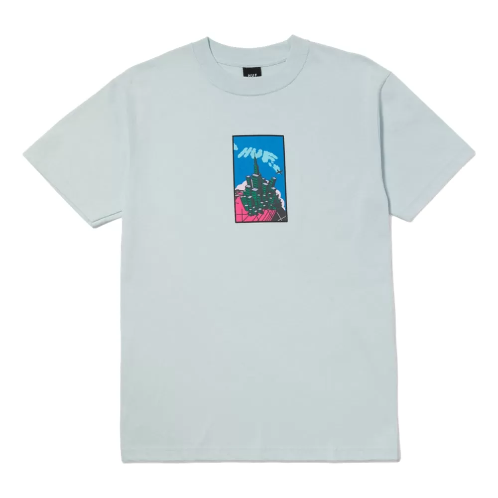 HUF SKY IS THE LIMIT S/S TEE-LIGHT BLUE