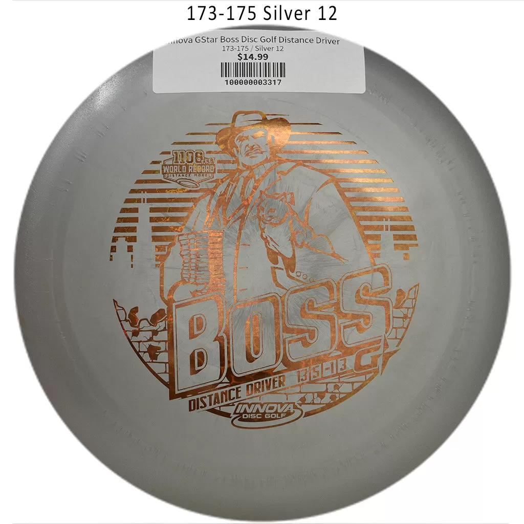 Innova GStar Boss Disc Golf Distance Driver