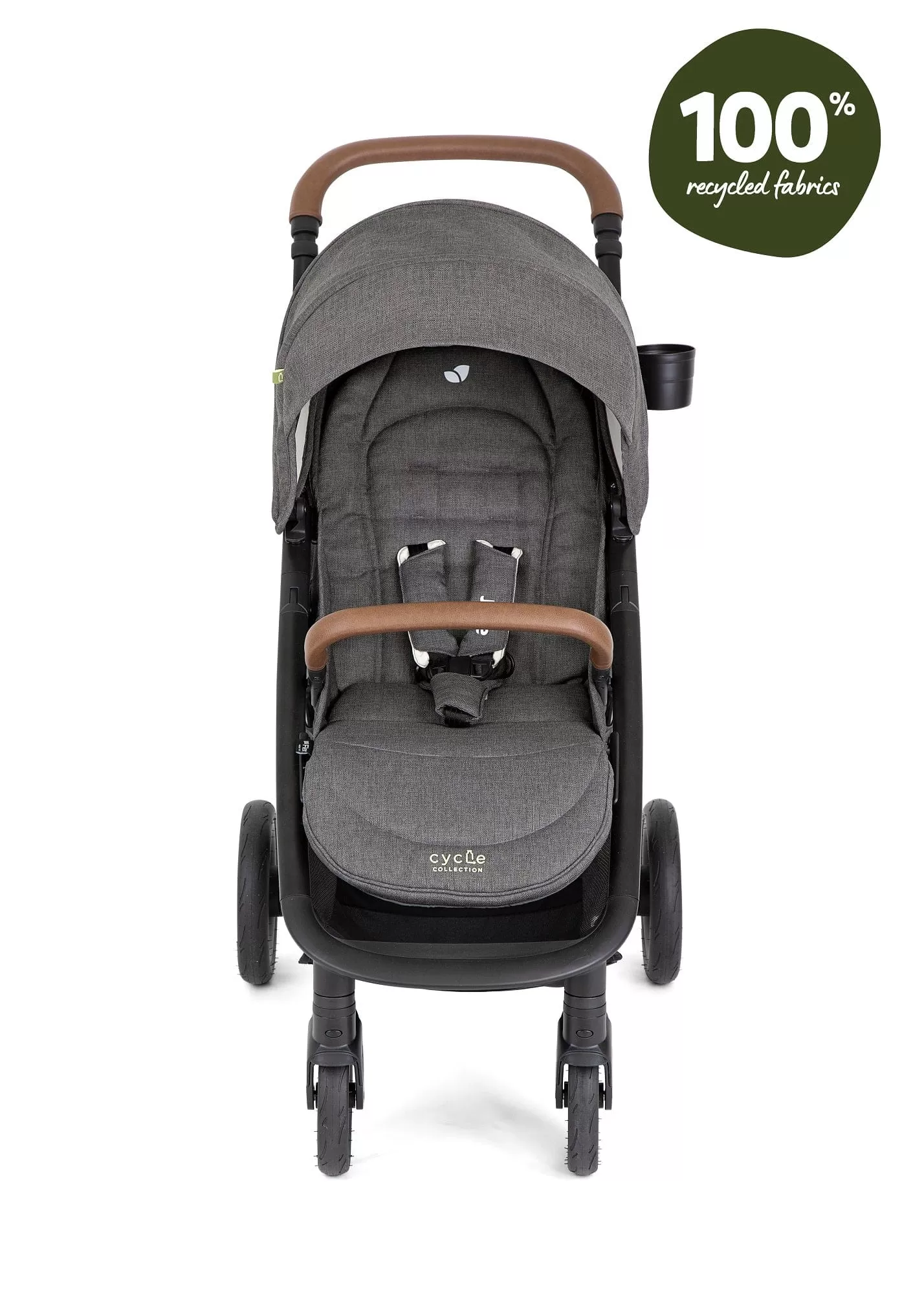 Joie Mytrax PRO Cycle Pushchair with Raincover - Shell Grey