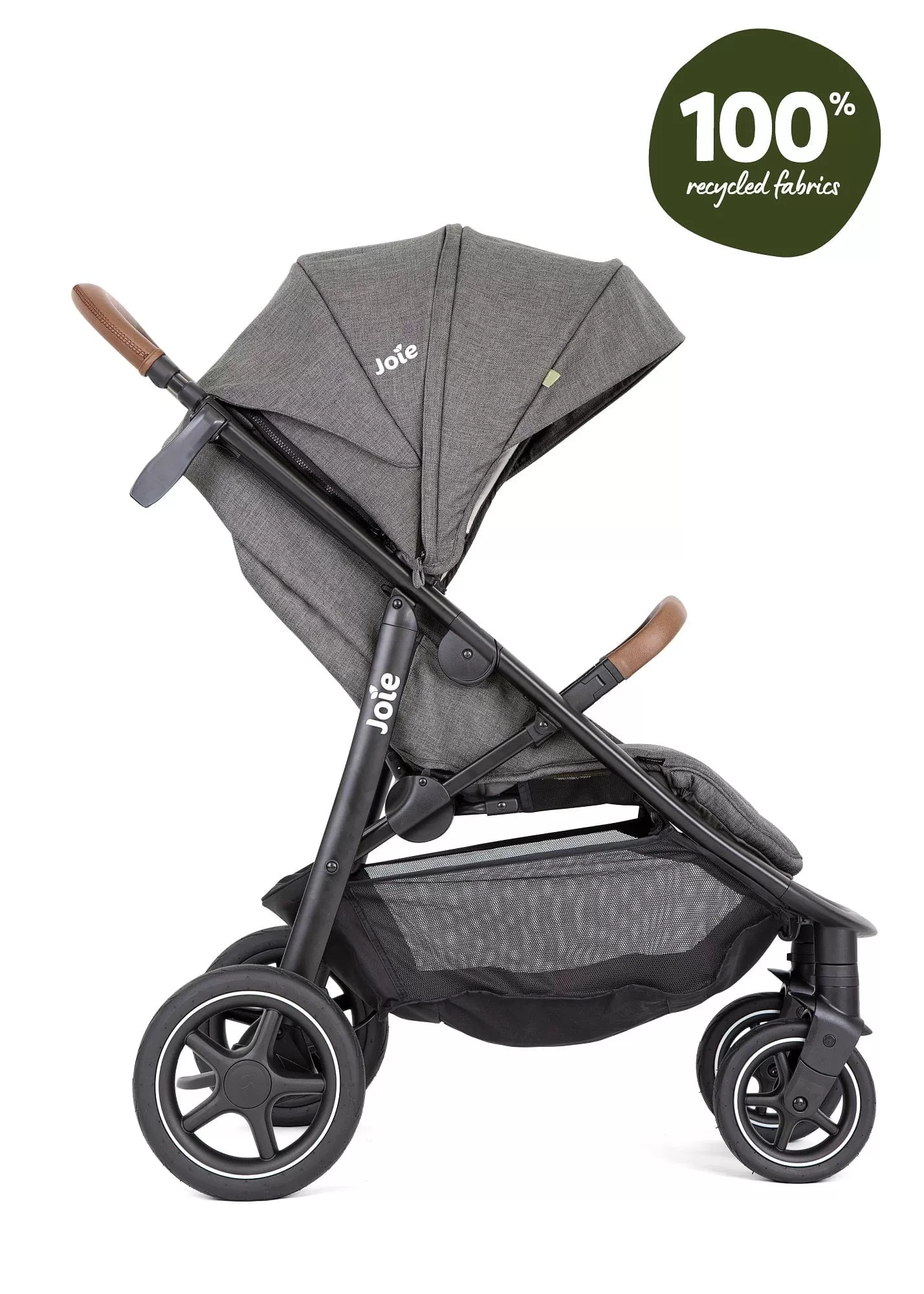 Joie Mytrax PRO Cycle Pushchair with Raincover - Shell Grey