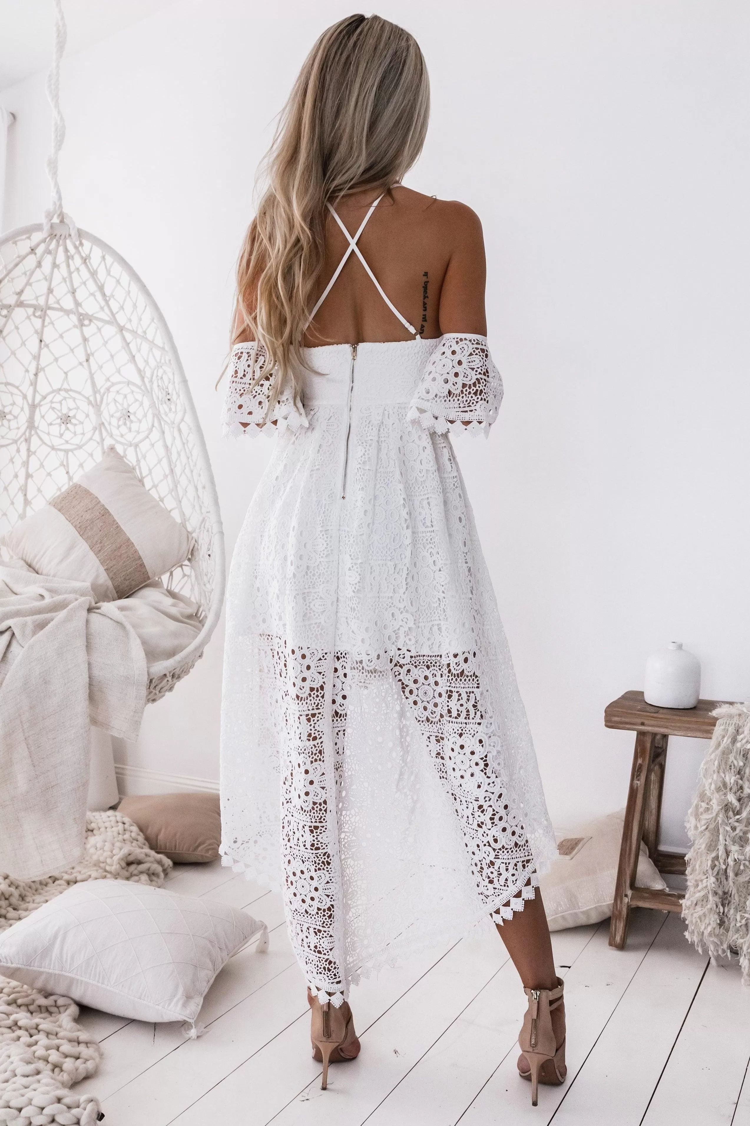 Karlie Dress - White