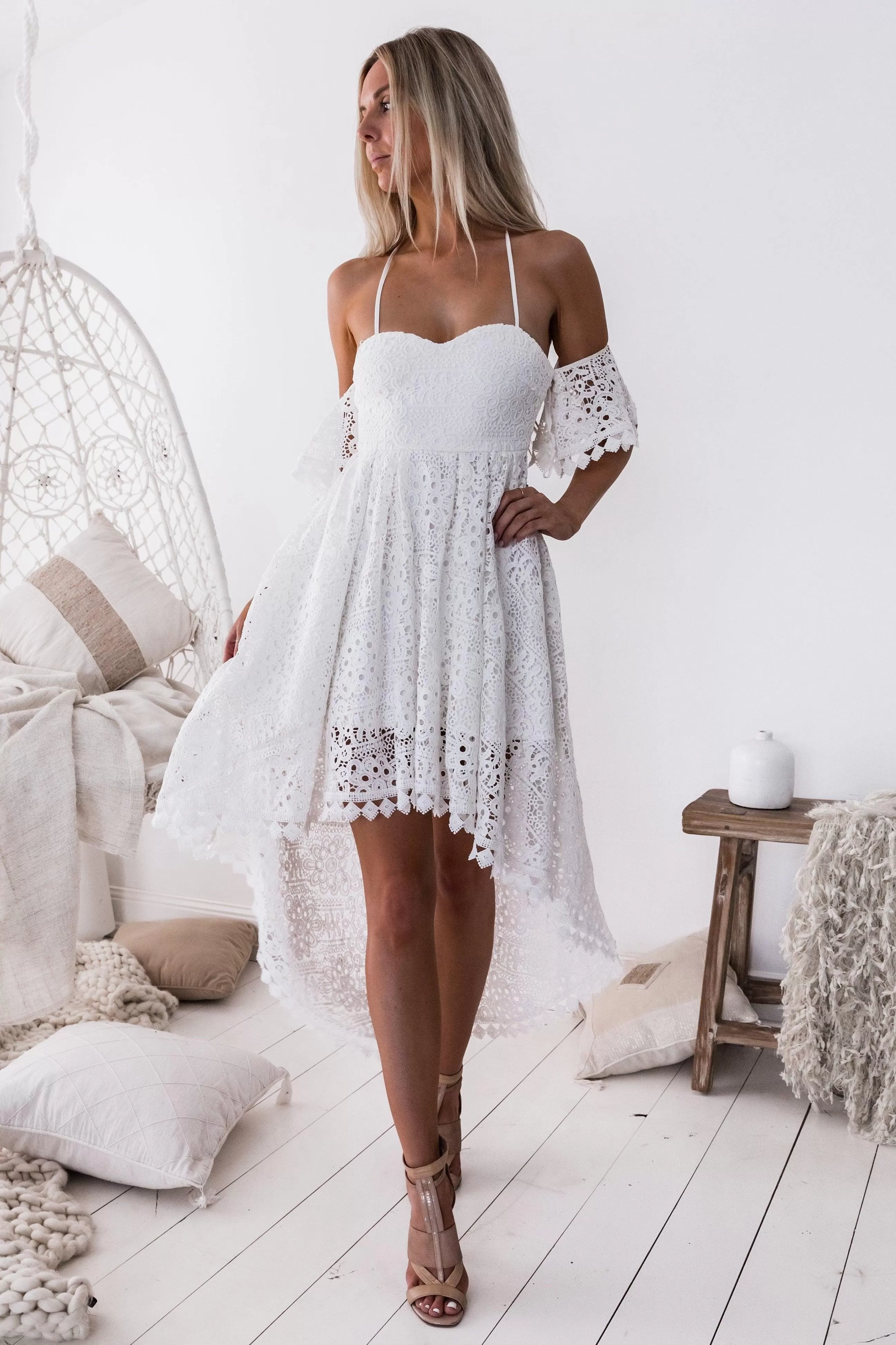 Karlie Dress - White