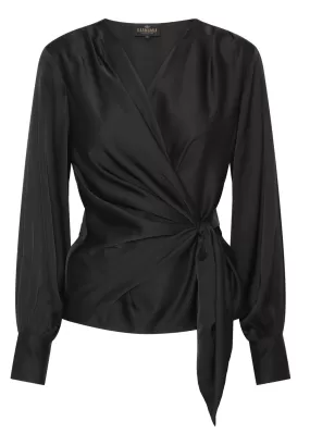 Karmamia Ines Blouse - Sl-om-bluse - Black