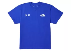 Kaws x The North Face T-Shirt TNF Blue