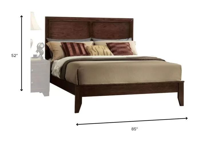 King Espresso Bed