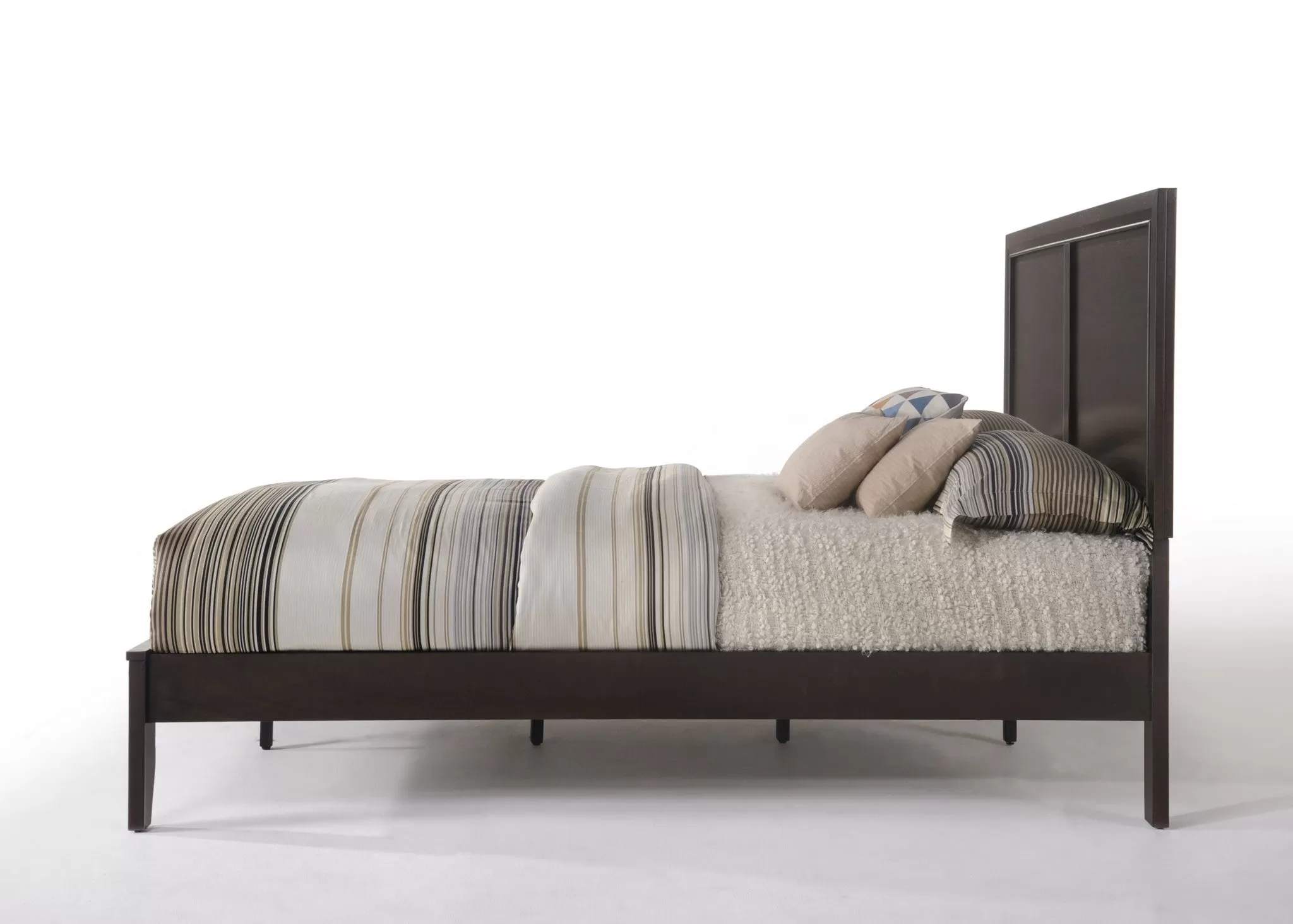 King Espresso Bed