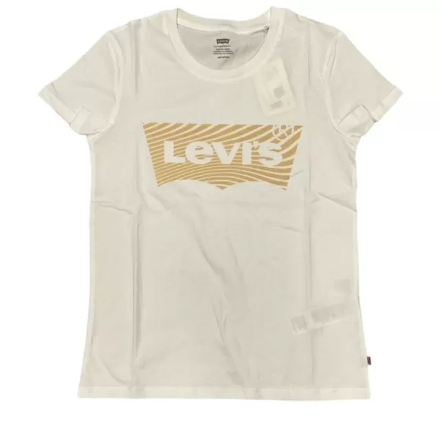 Levi's Te Perfect Tee women's short sleeve t-shirt 173691797 white