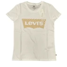 Levi's Te Perfect Tee women's short sleeve t-shirt 173691797 white