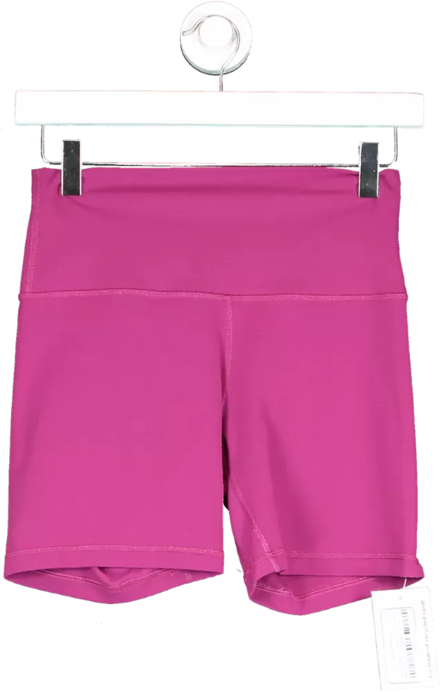 Lululemon Pink Align High Rise Shorts UK S/M