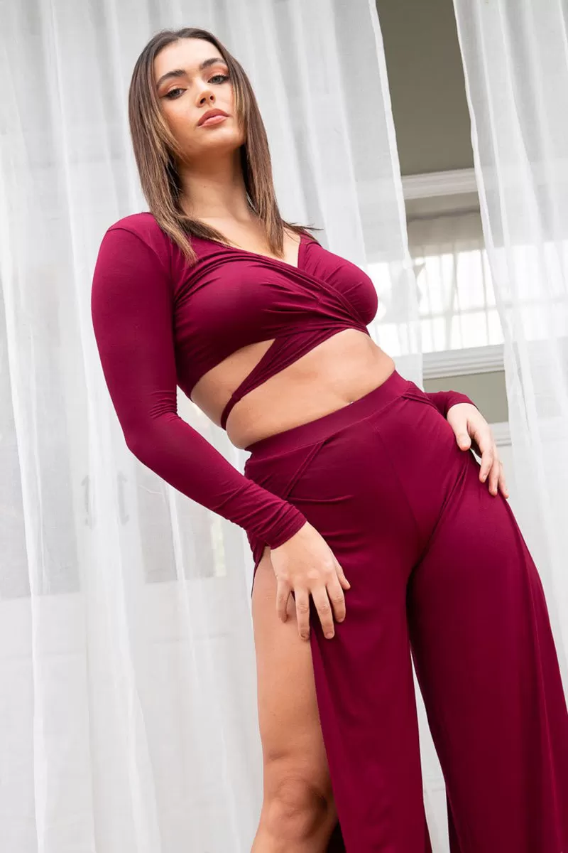 Lunalae The Dancer Top - Wine